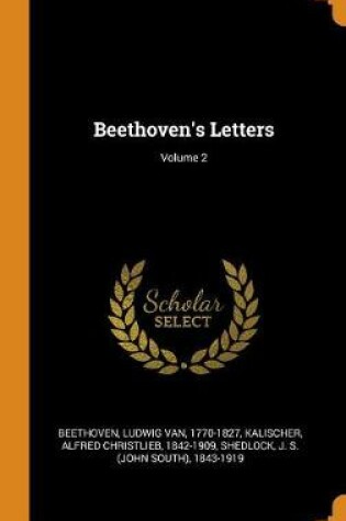 Cover of Beethoven's Letters; Volume 2