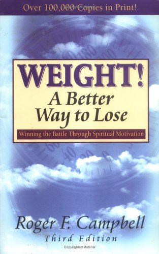 Book cover for Weight! a Better Way to Lose