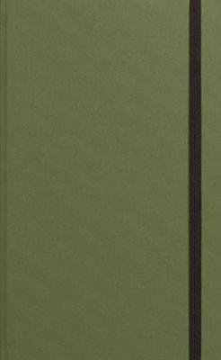Book cover for Shinola Journal, HardLinen, Ruled, Olive (5.25x8.25)