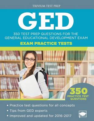 Book cover for GED Exam Practice Tests