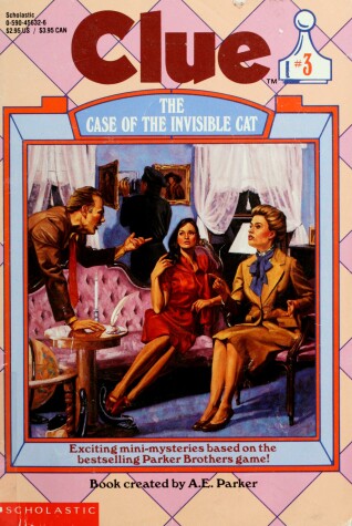 Book cover for The Case of the Invisible Cat