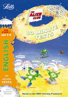 Book cover for Alien Club 10 Minute Tests English 5-6