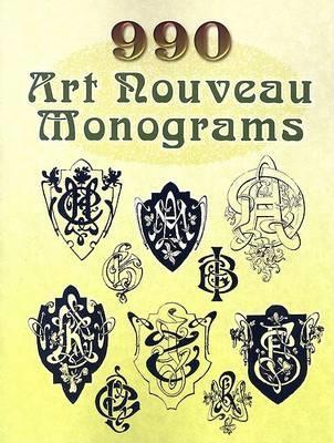 Cover of 990 Art Nouveau Monograms