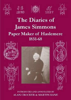 Book cover for The Diaries of James Simmons