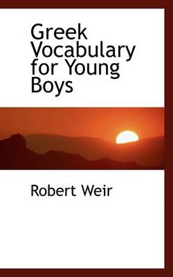 Book cover for Greek Vocabulary for Young Boys