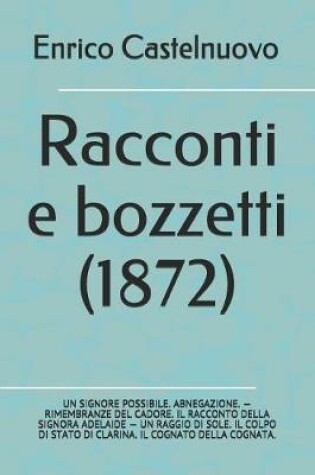 Cover of Racconti e bozzetti (1872)