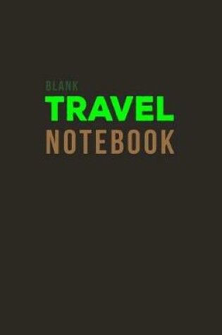 Cover of Blank Travel Notebook