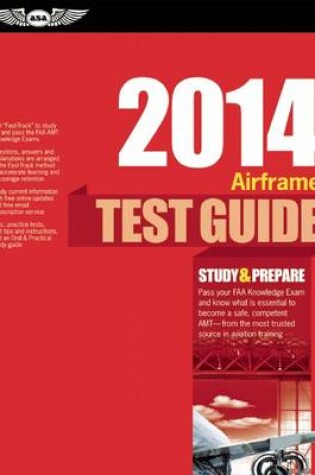 Cover of Airframe Test Guide 2014 + Tutorial Software