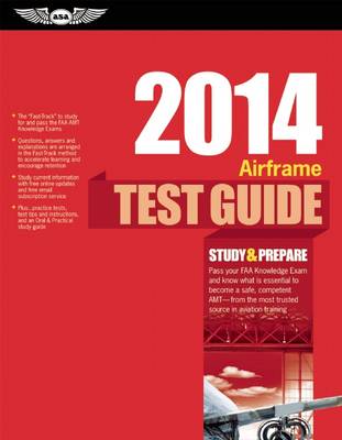 Cover of Airframe Test Guide 2014 + Tutorial Software