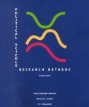 Book cover for Political Science Research Methods