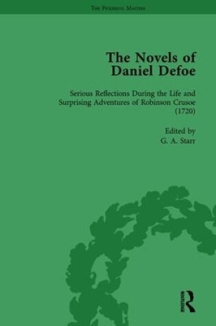 Cover of The Novels of Daniel Defoe, Part I Vol 3