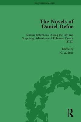 Book cover for The Novels of Daniel Defoe, Part I Vol 3