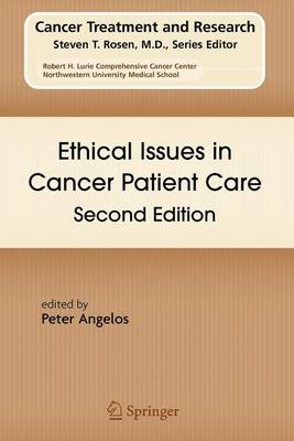 Book cover for Ethical Issues in Cancer Patient Care