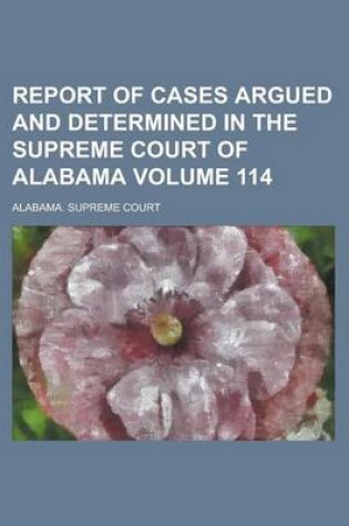 Cover of Report of Cases Argued and Determined in the Supreme Court of Alabama (70)