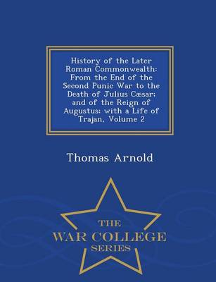 Book cover for History of the Later Roman Commonwealth