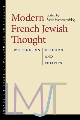 Book cover for Modern French Jewish Thought