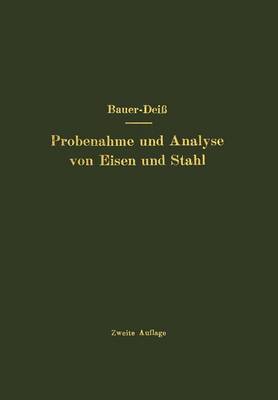 Book cover for Probenahme und Analyse von Eisen und Stahl