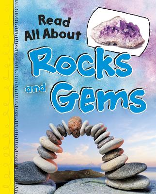 Book cover for Read All About Rocks and Gems