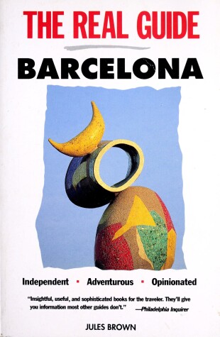 Book cover for Barcelona Real Guide