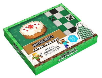 Book cover for Minecraft: The Official Cookbook and Apron Gift Set