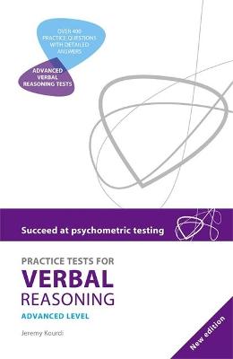Book cover for Succeed at Psychometric Testing: Practice Tests for Verbal Reasoning Advanced 2nd Edition