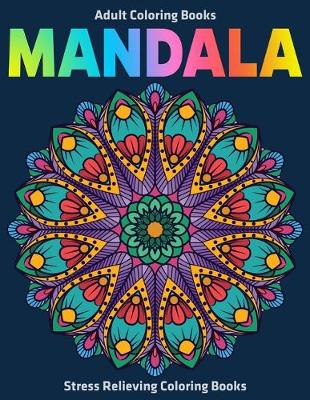 Book cover for Adult Coloring Books Mandala