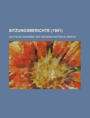 Book cover for Sitzungsberichte (1901 )