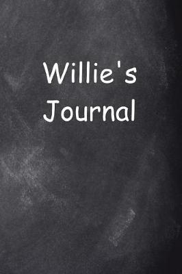 Book cover for Willie Personalized Name Journal Custom Name Gift Idea Willie