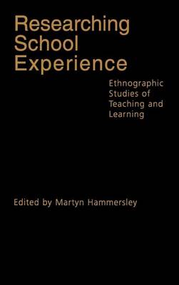 Book cover for Researching School Experience