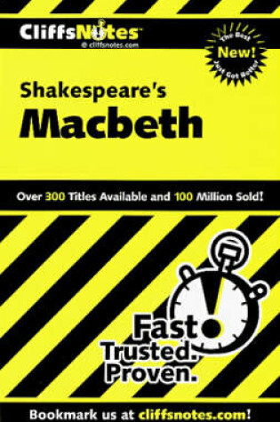 Cover of CliffsNotes on Shakespeare's Macbeth