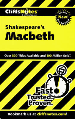 Book cover for CliffsNotes on Shakespeare's Macbeth