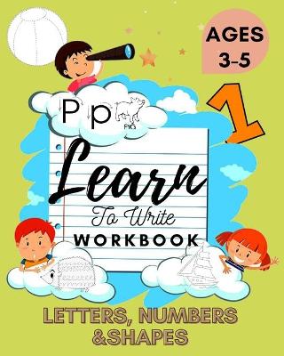 Book cover for Learn to Write Workbook