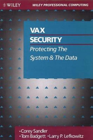Cover of Vax Security
