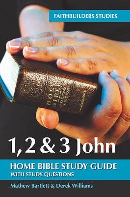 Book cover for 1, 2 & 3 John Bible Study Guide