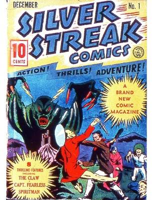 Book cover for Silver Streak Comics 1