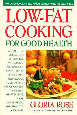 Book cover for Low-fat Cooking for Good Health