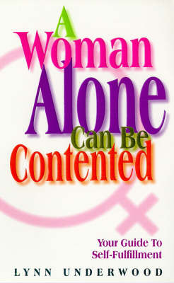 Book cover for A Woman Alone Contented