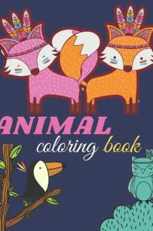 Cover of Animal coloring book