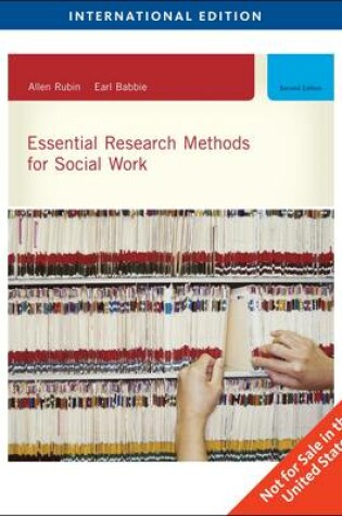 Cover of Essential Research Methods for Social Work