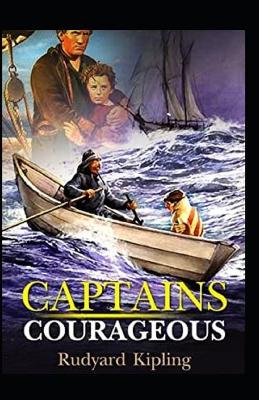 Book cover for Captains Courageous(illustrated edition)