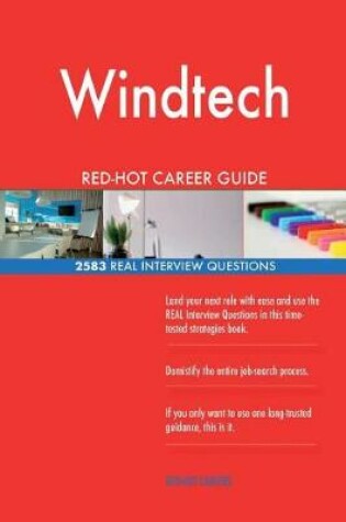 Cover of Windtech RED-HOT Career Guide; 2583 REAL Interview Questions