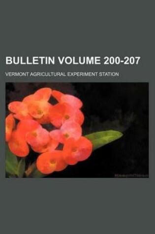 Cover of Bulletin Volume 200-207