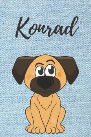 Cover of Konrad Hund-Malbuch / Notizbuch Tagebuch