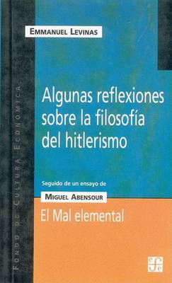 Book cover for Algunas Reflexiones Sobre La Filosofia del Hitlerismo