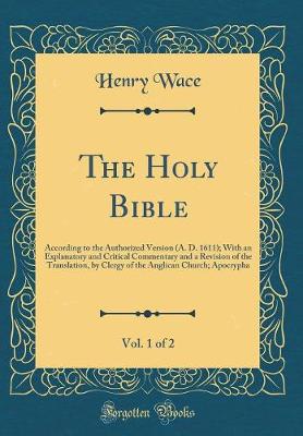 Book cover for The Holy Bible, Vol. 1 of 2