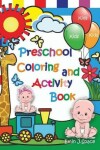 Book cover for Preschool Coloring Activity Book