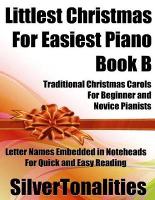 Book cover for Littlest Christmas for Easiest Piano Book B