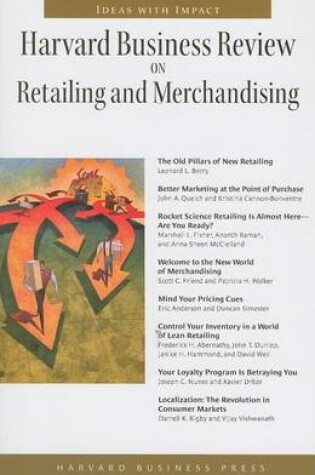 Cover of "Harvard Business Review" on Retailing and Merchandising