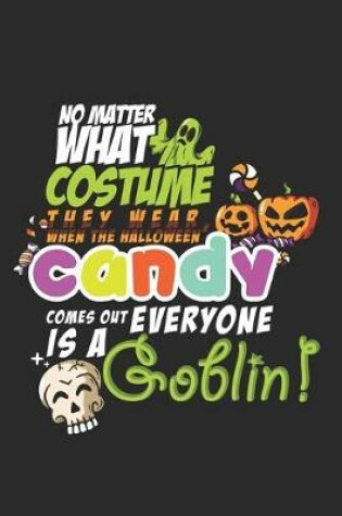 Cover of No Matter What Costume they wear, When The Halloween Candy comes out everyone is a Goblin!