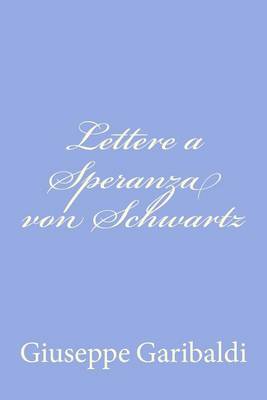 Book cover for Lettere a Speranza von Schwartz